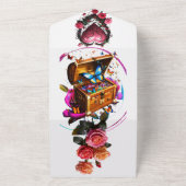 Stijl: All in One Wedding Nodig gepersonaliseerde  All In One Uitnodiging (Buitenkant)