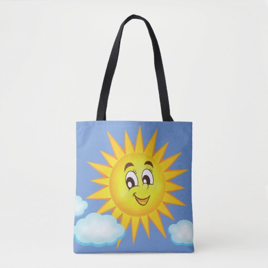 Stijl: All-Over-Print Canvas tas, gemiddeld Draagtas (Voorkant)