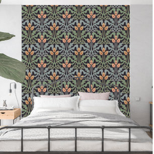  stijl Art Nouveau Floral Behang
