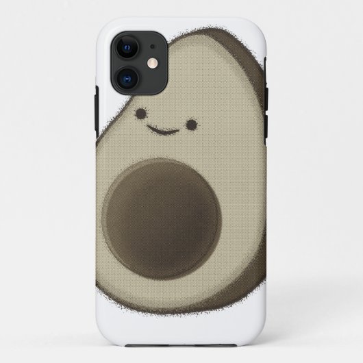  stijl Avocado tekening Case-Mate iPhone Case (Achterkant)