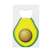 stijl Avocado tekening Kredietkaart Flessenopener (Achterkant)