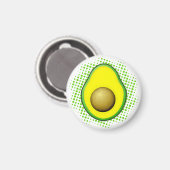  stijl Avocado tekening Magneet (Voorkant / Achterkant)