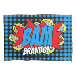 Stijl BAM van het Pop-art van het Boek van de Kussensloop