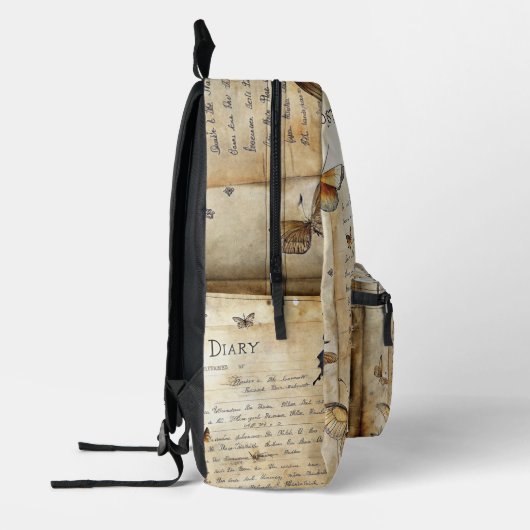 stijl bedrukte rugzak (Links)