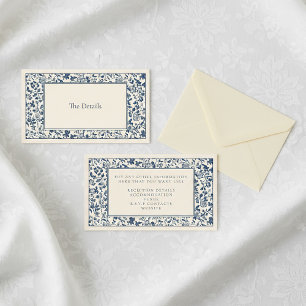  stijl bloemenhuis lijst de detailenclosure informatiekaartje