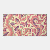 stijl bloemenpatroon Art Desk Mat Pad (Voorkant)