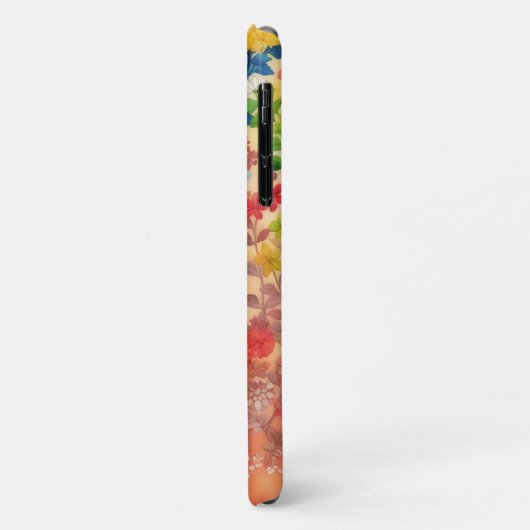 stijl bloementuin kunst Case-Mate iPhone case (Achterkant/links)