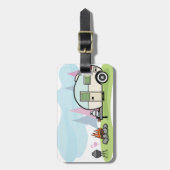  stijl Camper-Bagagelabels Bagagelabel (Voorkant verticaal)