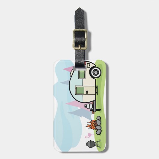  stijl Camper-Bagagelabels Bagagelabel (Voorkant verticaal)