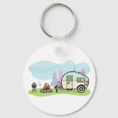  stijl Camper Sleutelhanger (Voorkant)