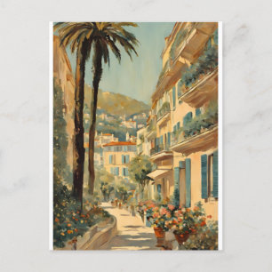  stijl Cannes Franse reizen Waterverf Briefkaart