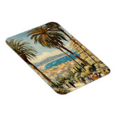  stijl Cannes Franse reizen Waterverf Magneet (Rechterzijde)