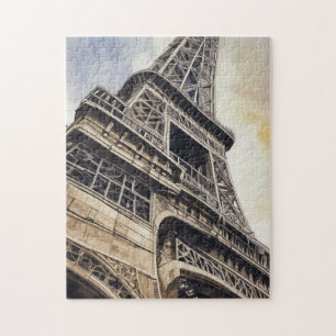  stijl Close-up Eiffeltoren Parijs Reizen Legpuzzel