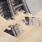 stijl Close-up Eiffeltoren Parijs Reizen Legpuzzel (Zijkant)