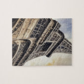 stijl Close-up Eiffeltoren Parijs Reizen Legpuzzel (Horizontaal)