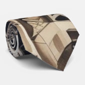  stijl Close-up Eiffeltoren Parijs Reizen Stropdas (Opgerold)