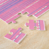 stijl Columbine Flower Puzzle Legpuzzel (Zijkant)