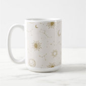  stijl constellatiepatroon koffiemok (Links)