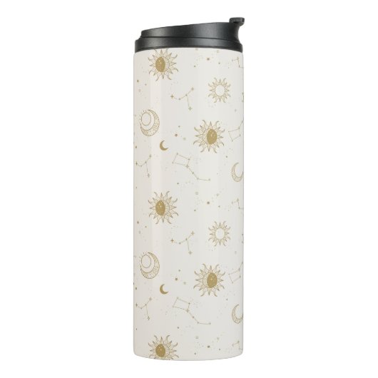 stijl constellatiepatroon thermosbeker (Gedraaid links)