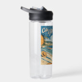  stijl Cote d'Azur Beach Girl Waterfles (Rechts)