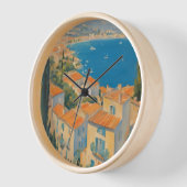  stijl Cote d'Azur Franse Reis Waterverf (Hoek)