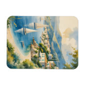  stijl Cote d'Azur Franse reizen Magneet (Horizontaal)