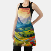  stijl Dolomieten Italië Art Schort (Insitu)