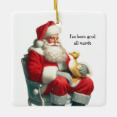  stijl Duckling Christmas Ornament (Voorkant)