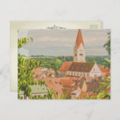  stijl Duitse dorp Briefkaart (Voorkant / Achterkant)