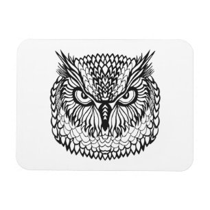 Stijl Eagle Owl Head Magneet