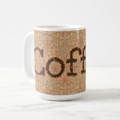 stijl en lettertype Coffee Cup Mok (Voorkant links)