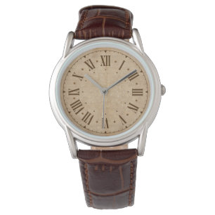 stijl en Romeinse letters Horloge