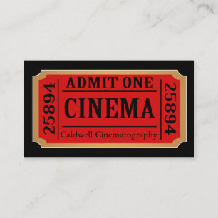  stijl film ticket stub