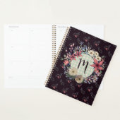  stijl Floral Wreatmonogram Planner (Display)