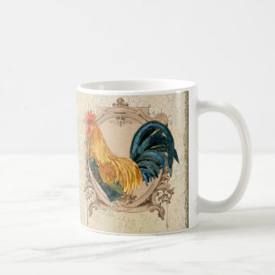 stijl Frans land Rustic Barn Rooster Koffiemok
