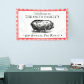  stijl | Gebeurtenis rond varkensroast Spandoek (Beurs)