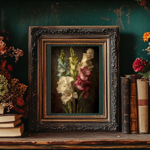 stijl Gladiolus Floral Art Poster