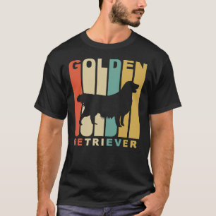 Stijl Golden Retriever Silhouette Relaxed Fit T-shirt