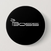 Stijl goud in de BOSS Ronde Button 7,6 Cm (Voorkant)