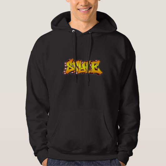 Stijl (graffiti) Hoodie (Voorkant)