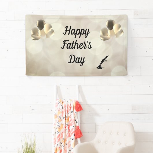 stijl Happy Father Day Spandoek (Insitu)