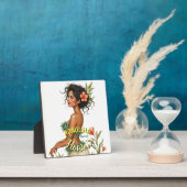  Stijl Hawaii Reizen Honolulu Hula Meisje Fotoplaat (Insitu)