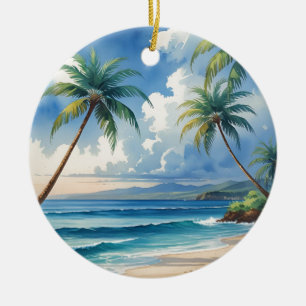 stijl Hawaiiaanse reizen Aloha van Hawaï Keramisch Ornament