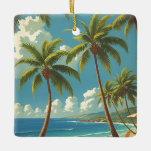 stijl Hawaiiaanse reizen Aloha van Hawaï Keramisch Ornament