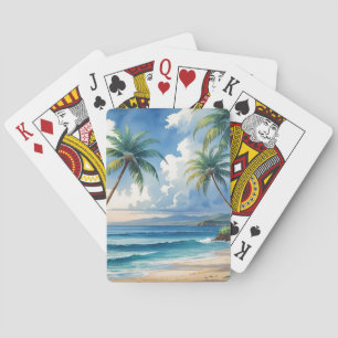  stijl Hawaiiaanse reizen Aloha van Hawaï Pokerkaarten