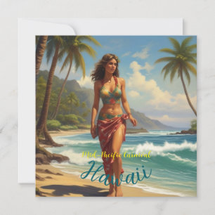  stijl Hawaiian Travel Honolulu Mid-Pacific