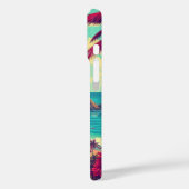 stijl Hawaiian Travel Honolulu Mid-Pacific Case-Mate iPhone Case (Achterkant / Links)