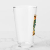  stijl Hawaiian Travel Honolulu Mid-Pacific Glas (Rechts)