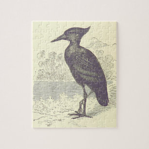 stijl, houdbare vogelpuzzel legpuzzel