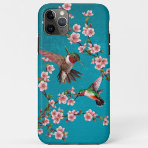 stijl Hummingvogels & bloesems iPhone 11 Pro Max Hoesje